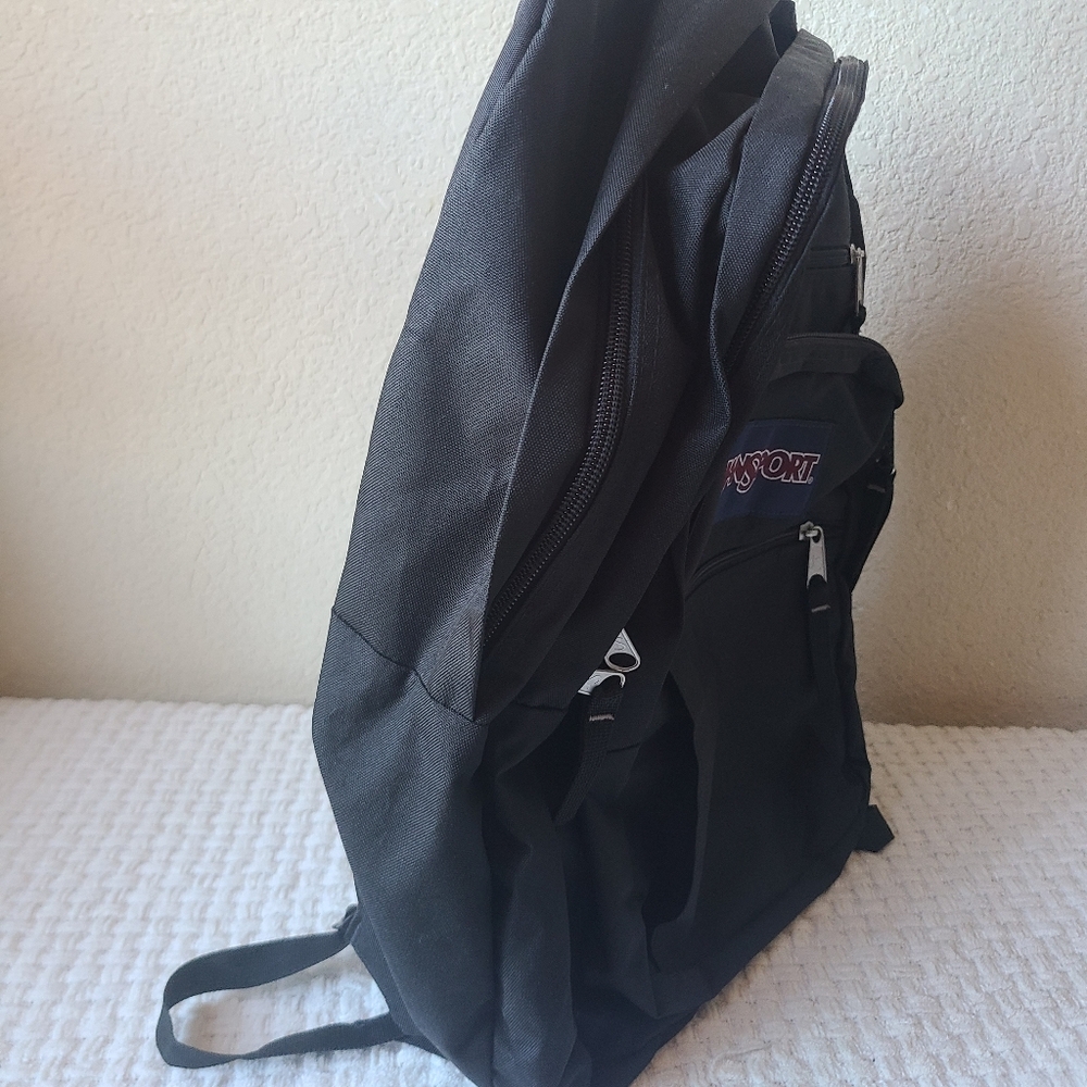 JanSport Classic Black Backpack - Picture 3 of 16